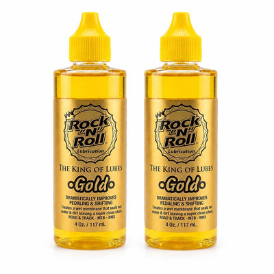 Rock N Roll Gold vista frontal del envase con etiqueta clara y uso profesional
