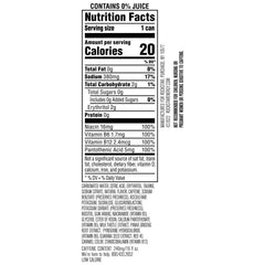 Rockstar Pure Zero can close-up label highlighting flavor and zero sugar for clear choice