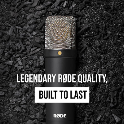 RØDE premium XLR cable connector ensuring reliable low-noise connection