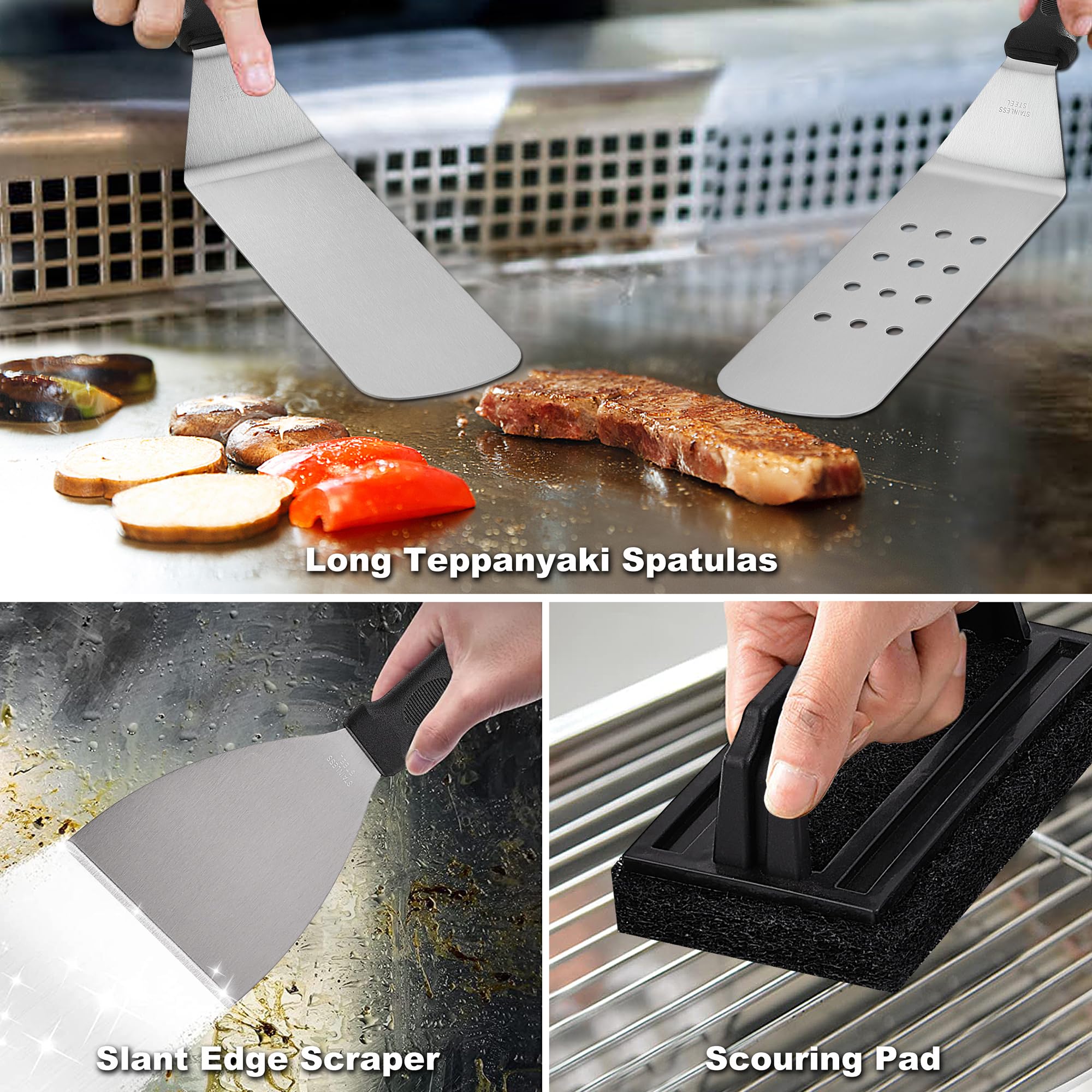 ROMANTICIST basting cover and squeeze bottles arranged to show precise moisture control