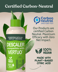 Roobi etiqueta en primer plano con ingredientes vegetales y seguridad