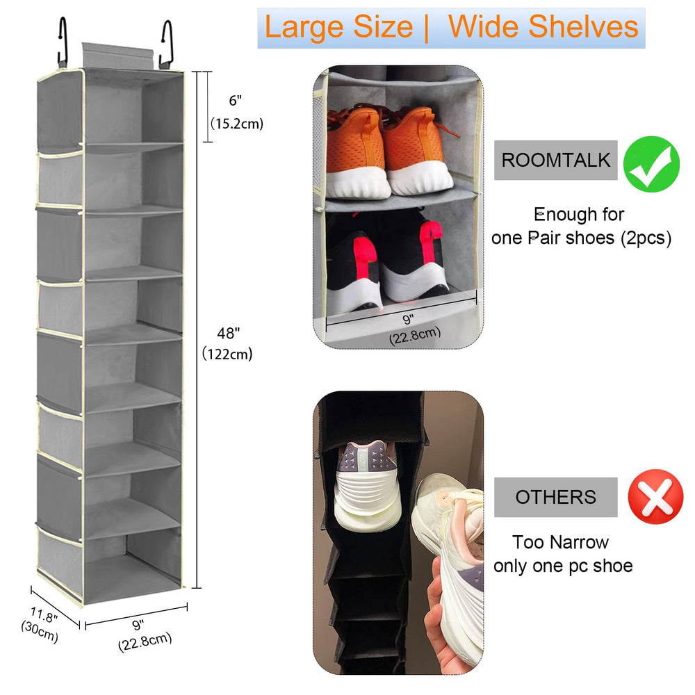 roomtalk primer plano del tejido y refuerzo interno, durabilidad y forma estable