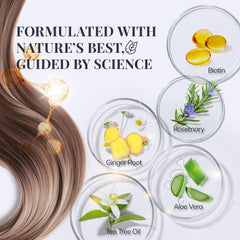 RootStim detalle de etiqueta con ingredientes clave para transparencia y confianza
