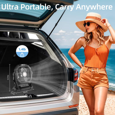ROSHOPI puertos USB mostrando función power bank útil en campo