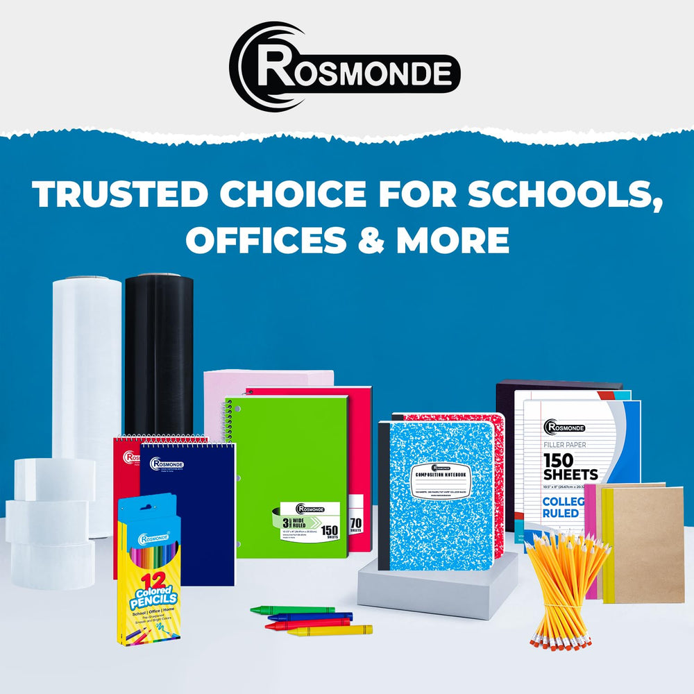 Rosmonde stack on desk lifestyle promoting organized study workspace