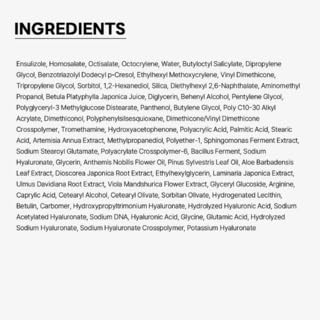 ROUND LAB aplicación facial del sun serum que se absorbe rápidamente sin efecto blanco