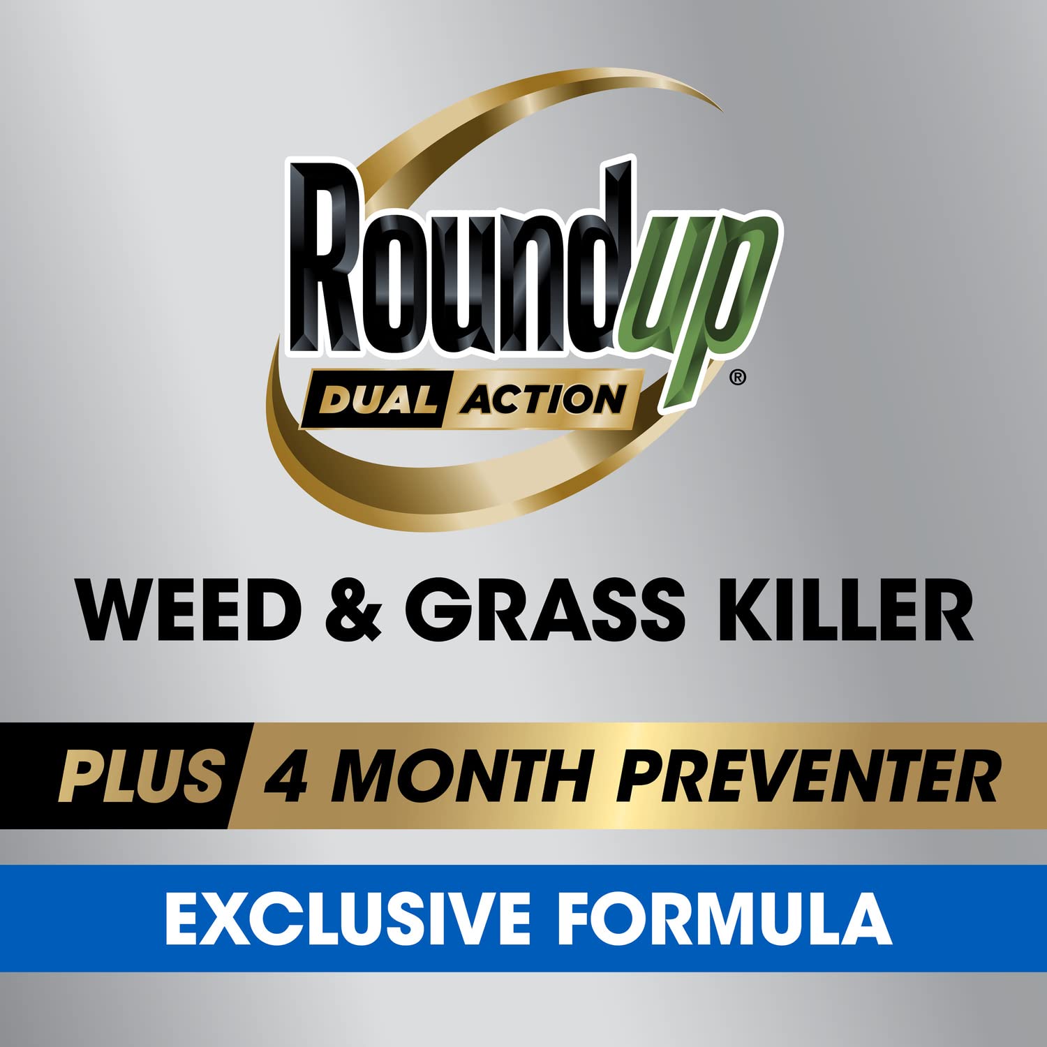 Roundup aplicador rociando grieta en pavimento para control efectivo