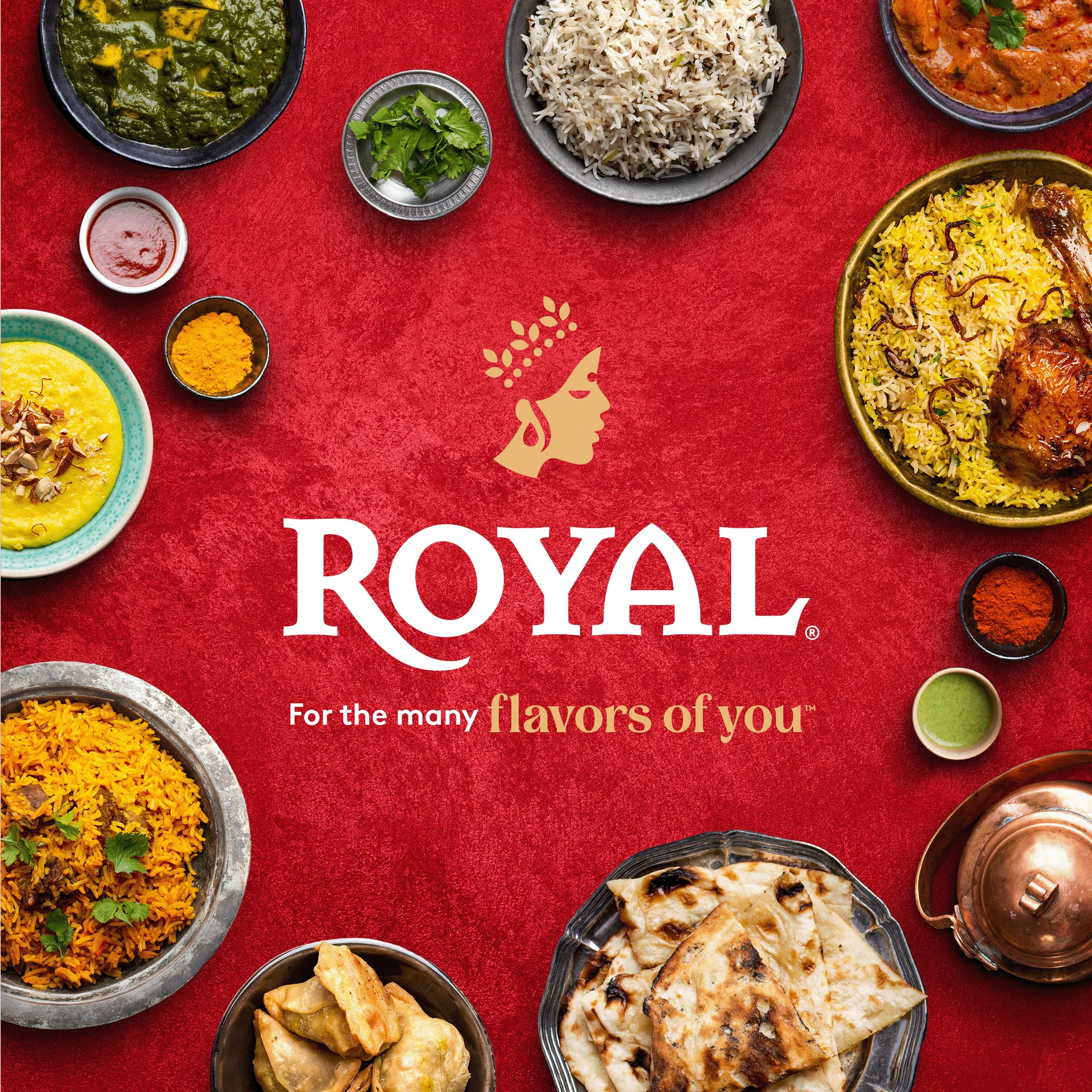 Royal paquete en cocina estilizada sugiriendo uso cotidiano y recetas