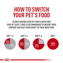 ROYAL CANIN dry food served in bowl illustrating convenience and palatability