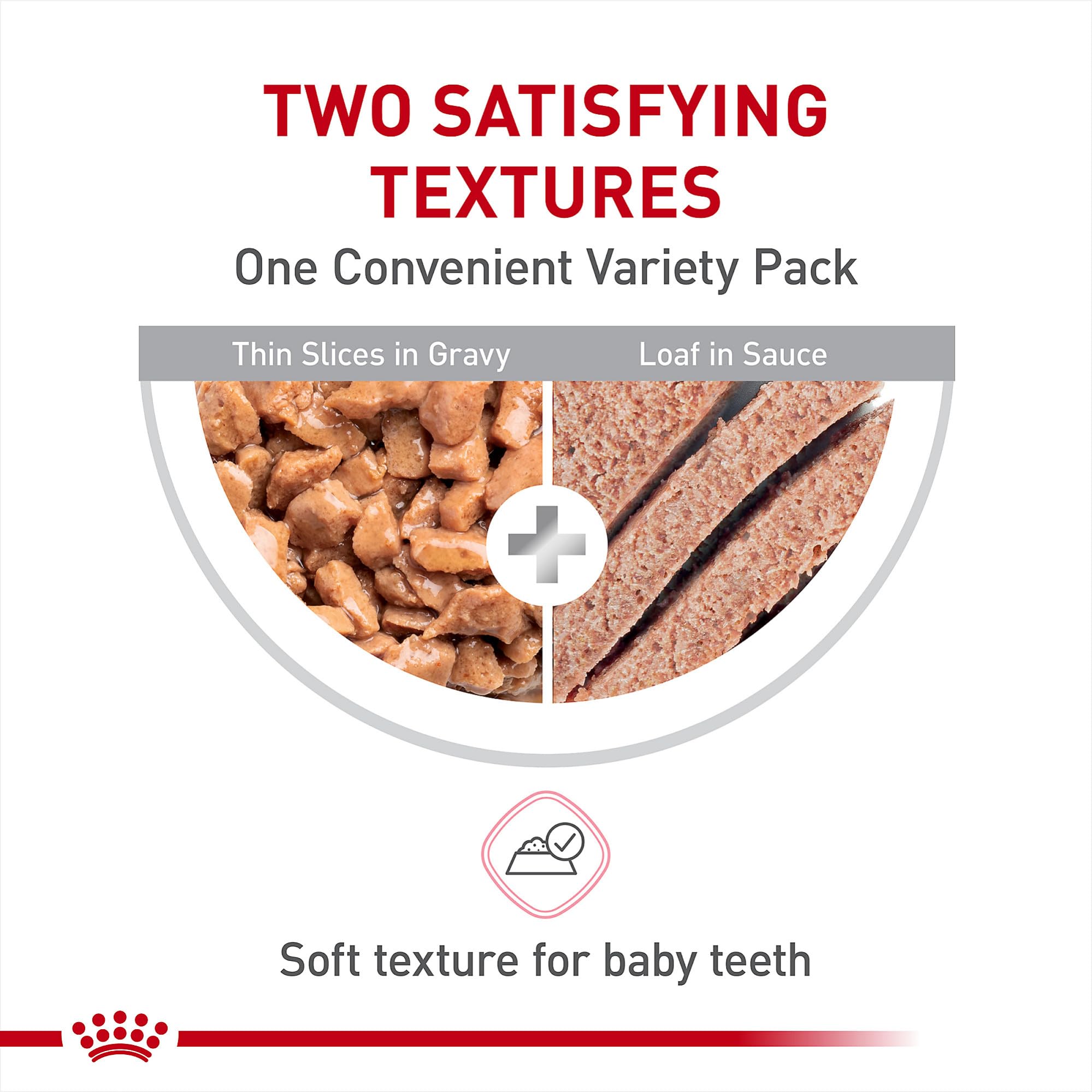 ROYAL CANIN lata abierta con Thin Slices in Gravy textura fácil de masticar