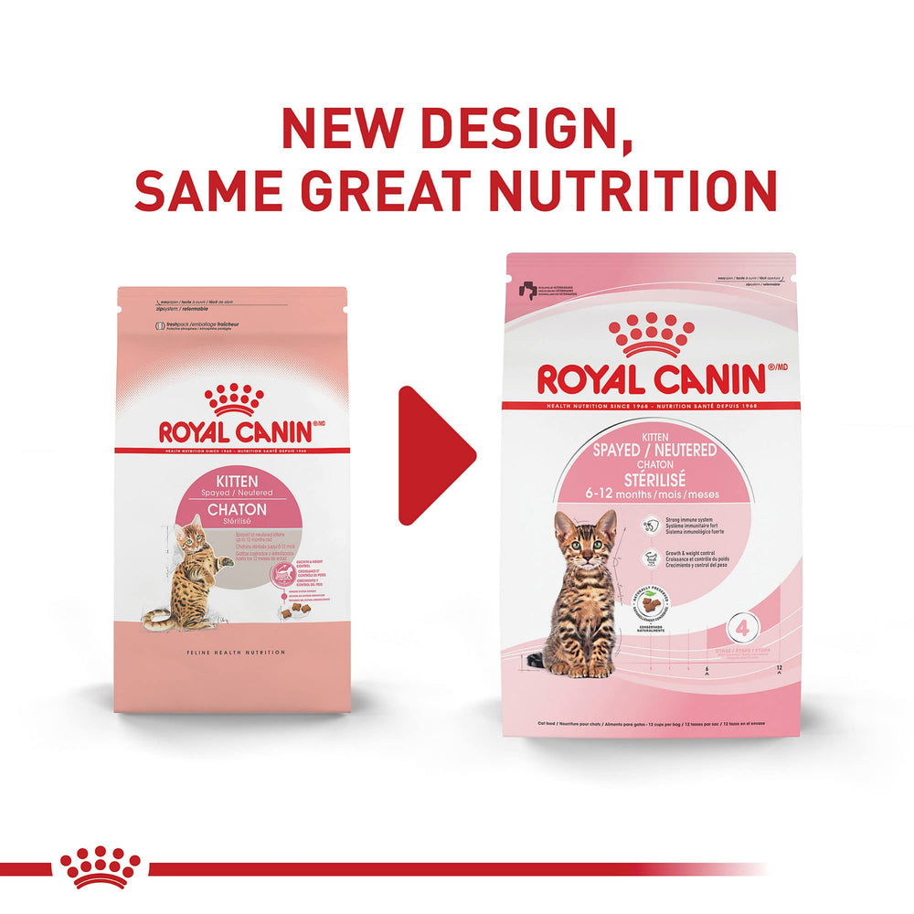 ROYAL CANIN detalle de textura del pienso con apariencia apetecible