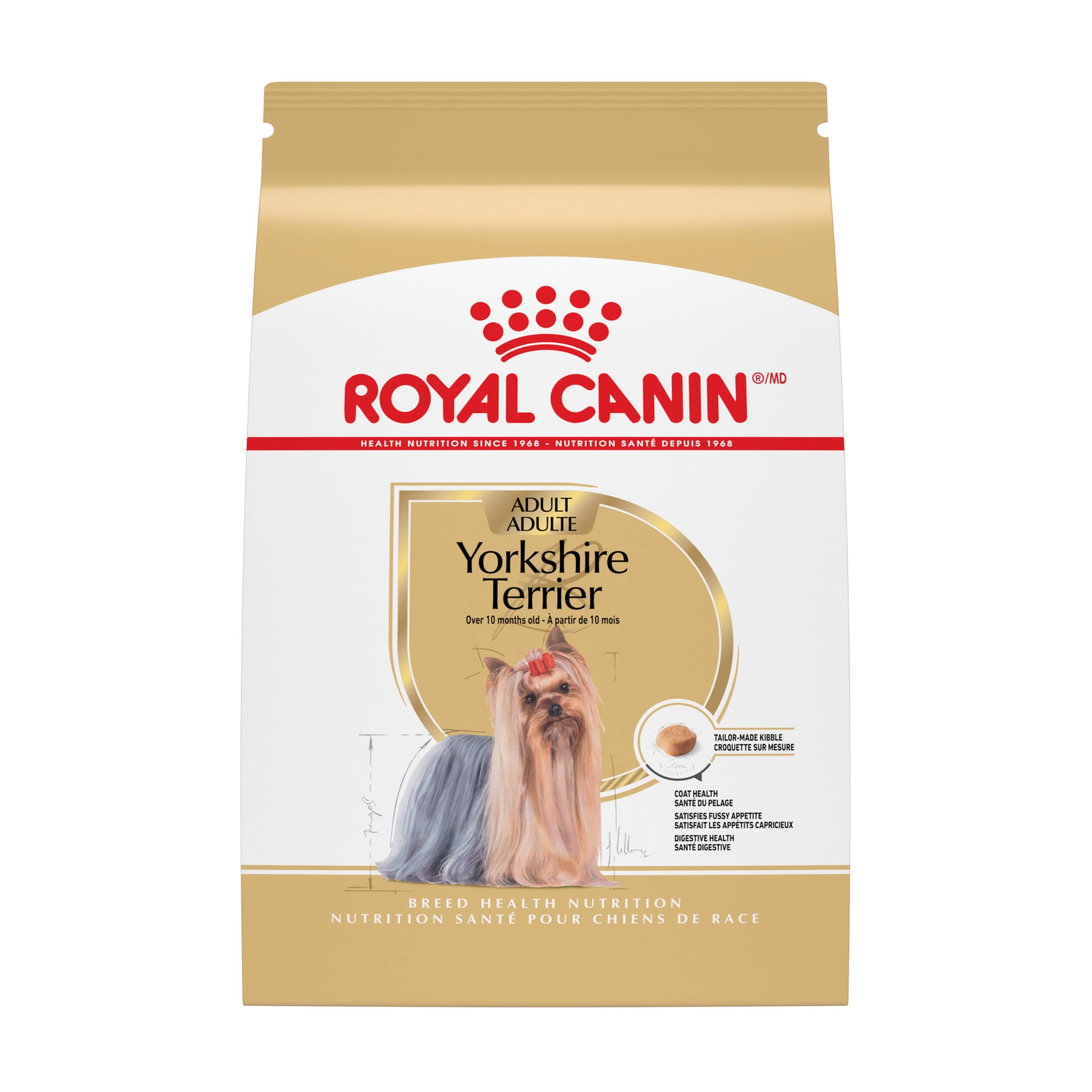 ROYAL CANIN paquete frontal mostrando etiqueta y beneficios específicos