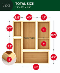 ROYAL CRAFT WOOD textura de bambú que aporta durabilidad y estética