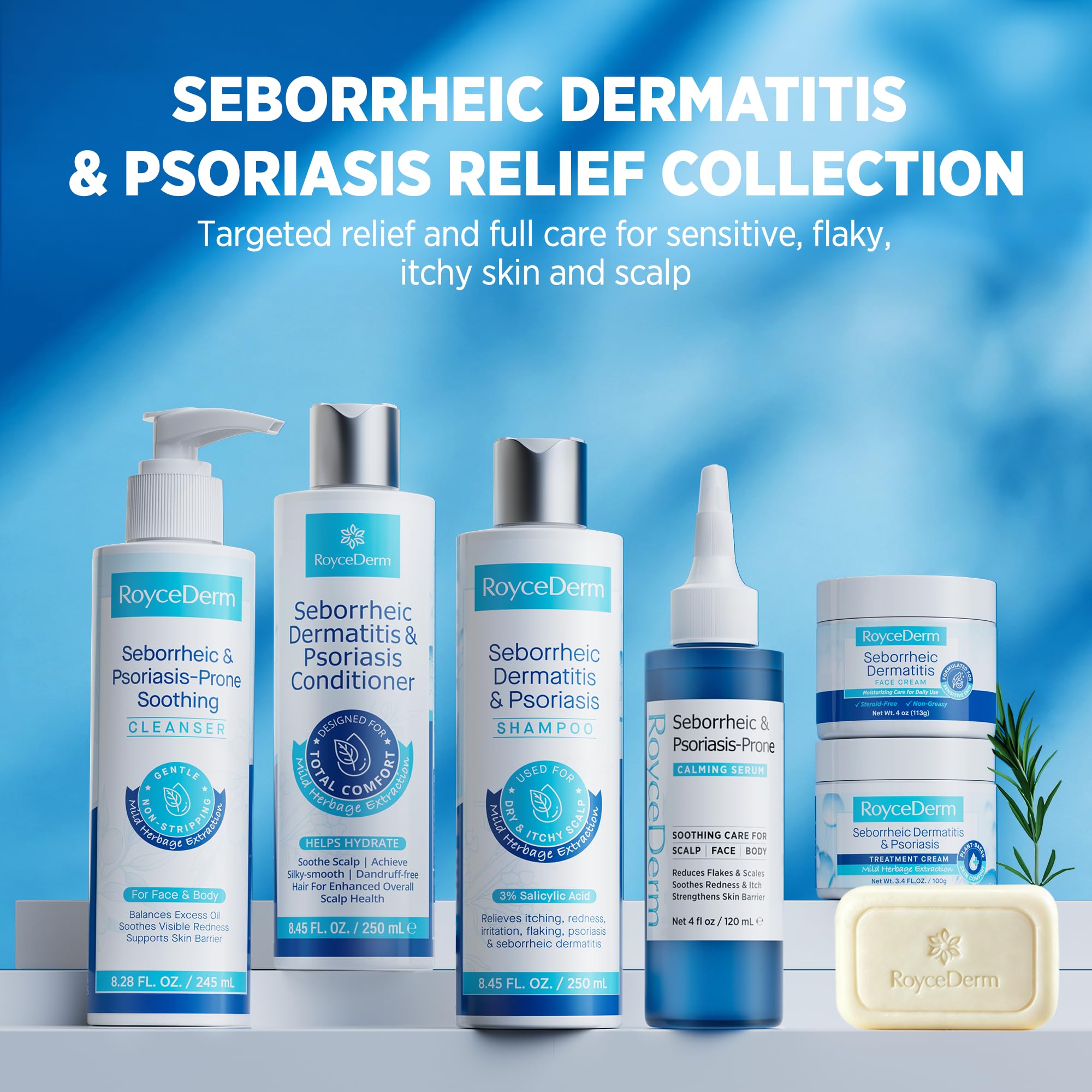 Roycederm cabello tras uso, aspecto suave y cuero cabelludo visible más equilibrado