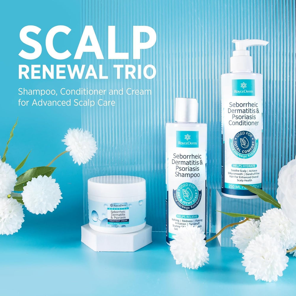 Roycederm cabello lavado y seco mostrando reducción de caspa visible