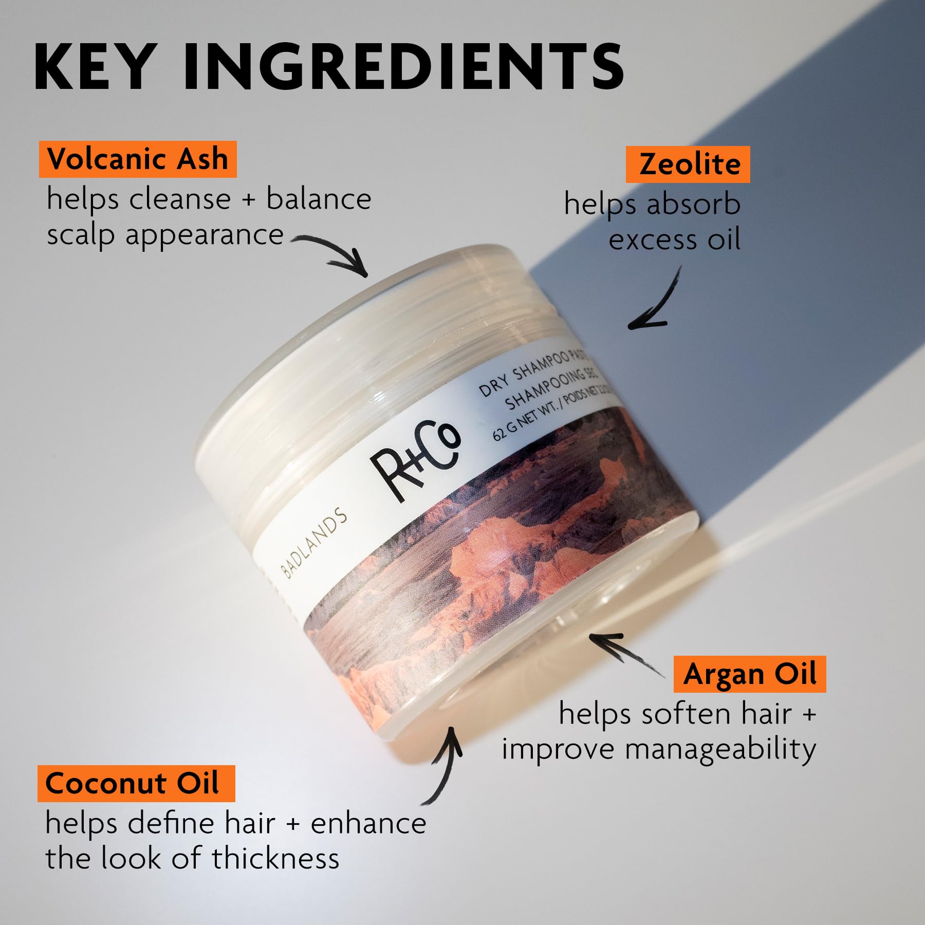 R+Co Badlands before and after roots lift showing added volume benefit