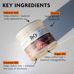 R+Co Badlands before and after roots lift showing added volume benefit