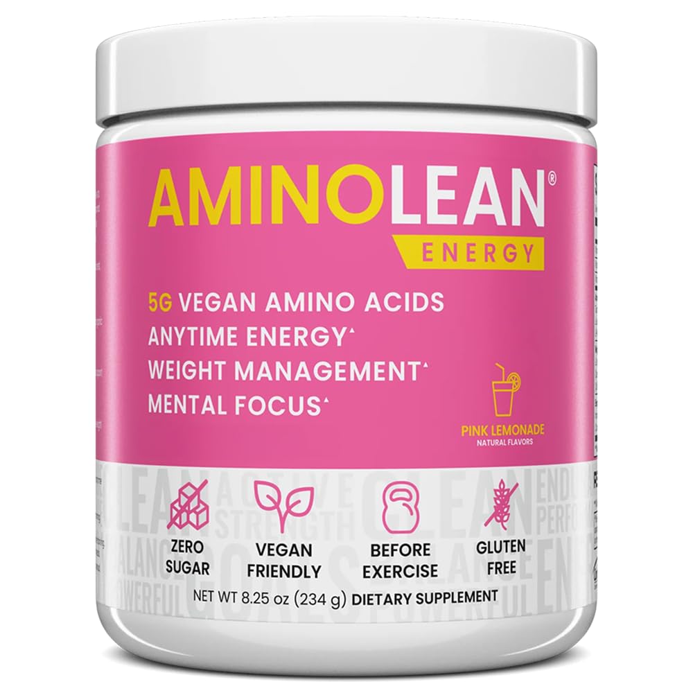 RSP NUTRITION envase frontal AminoLean mostrando diseño y marca