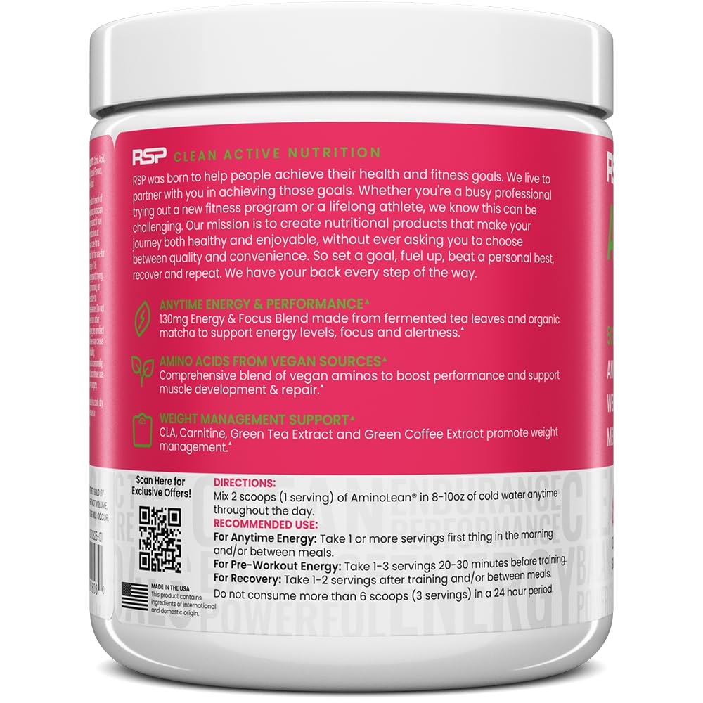 RSP NUTRITION tub on gym bench illustrating pre-workout readiness