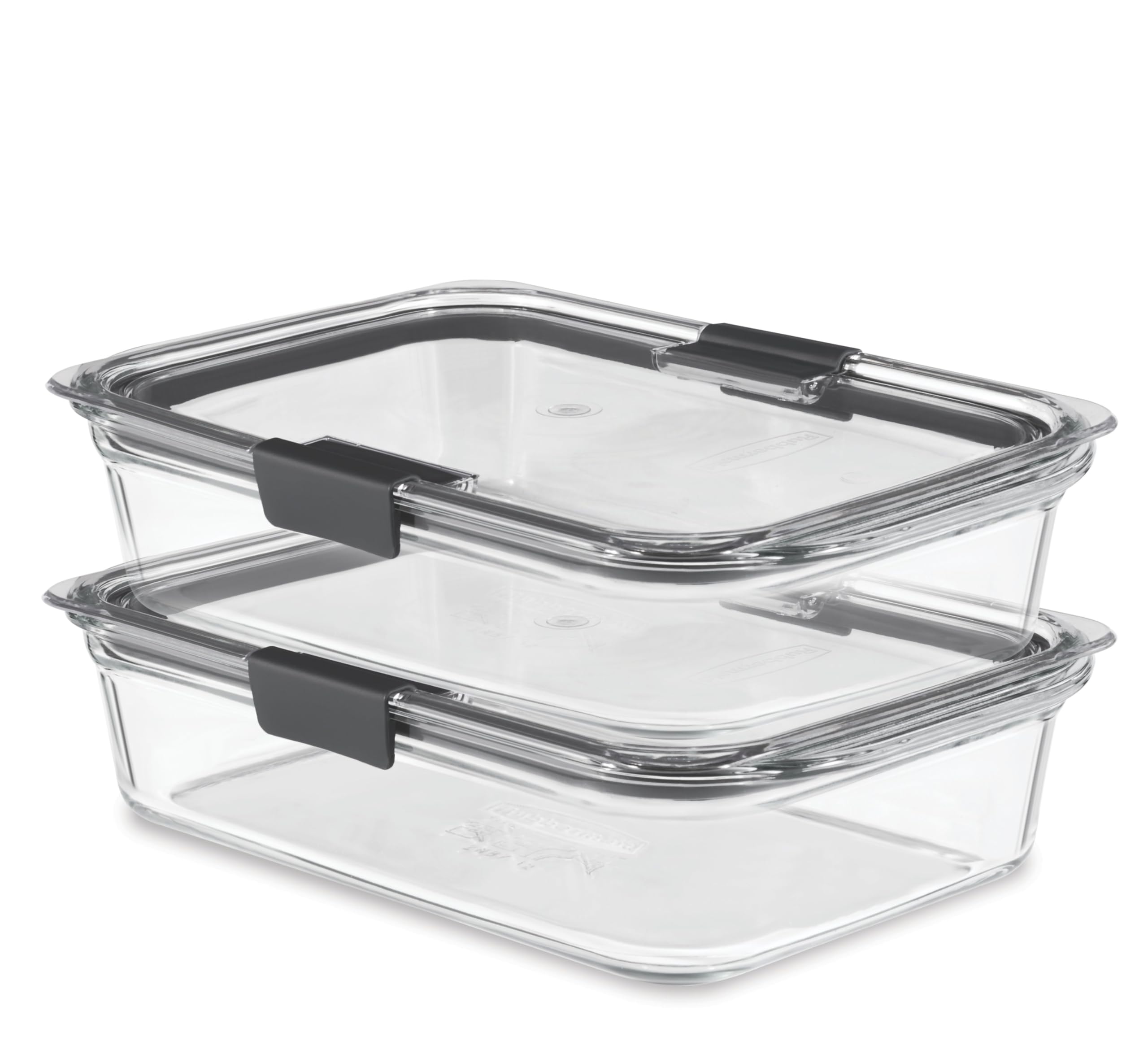 Rubbermaid Brilliance base de vidrio en horno y presentación en mesa