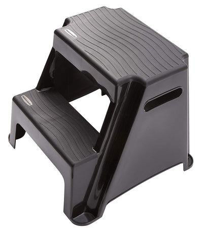 Rubbermaid cutout handle detail for easy portability and quick carrying