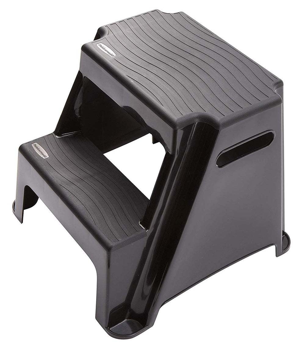 Rubbermaid cutout handle detail for easy portability and quick carrying