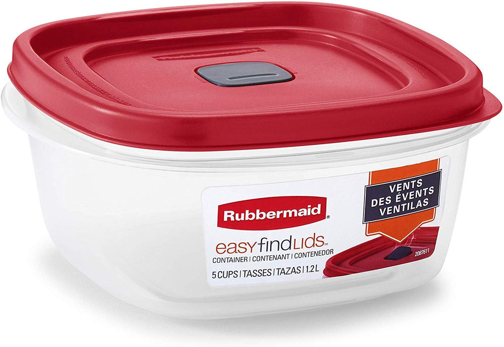 Rubbermaid detalle de tapa ventilada, evita salpicaduras al calentar