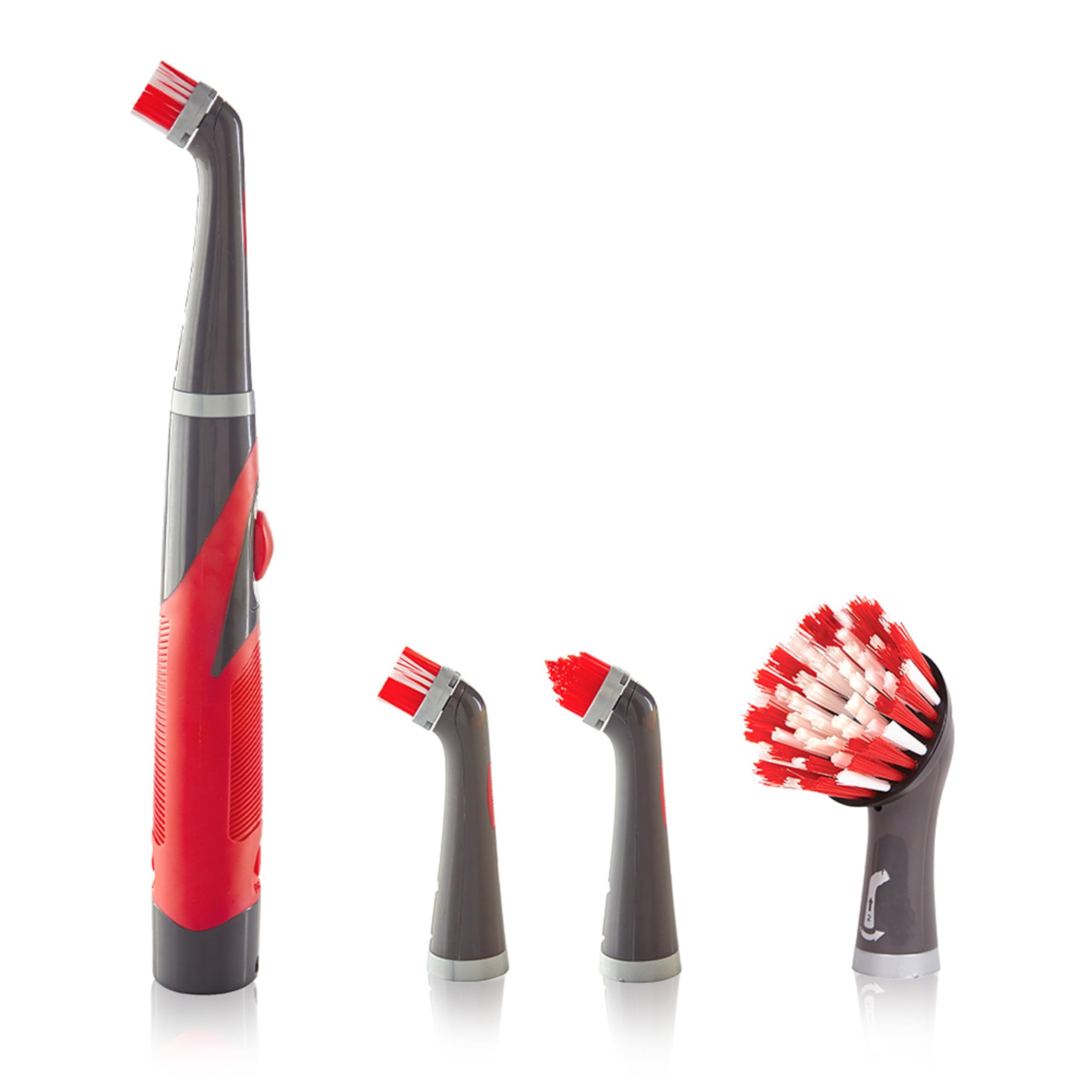 Rubbermaid mango motorizado frontal con agarre ergonómico y control cómodo