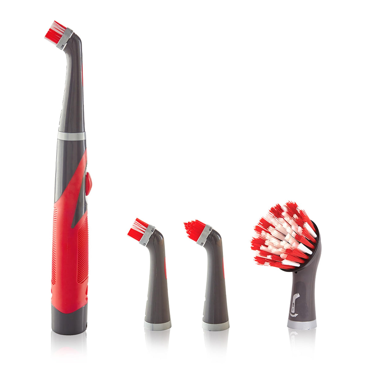 Rubbermaid mango motorizado frontal con agarre ergonómico y control cómodo