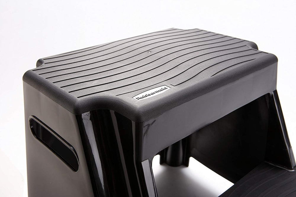 Rubbermaid non-marring feet close-up protecting floors and preventing slips