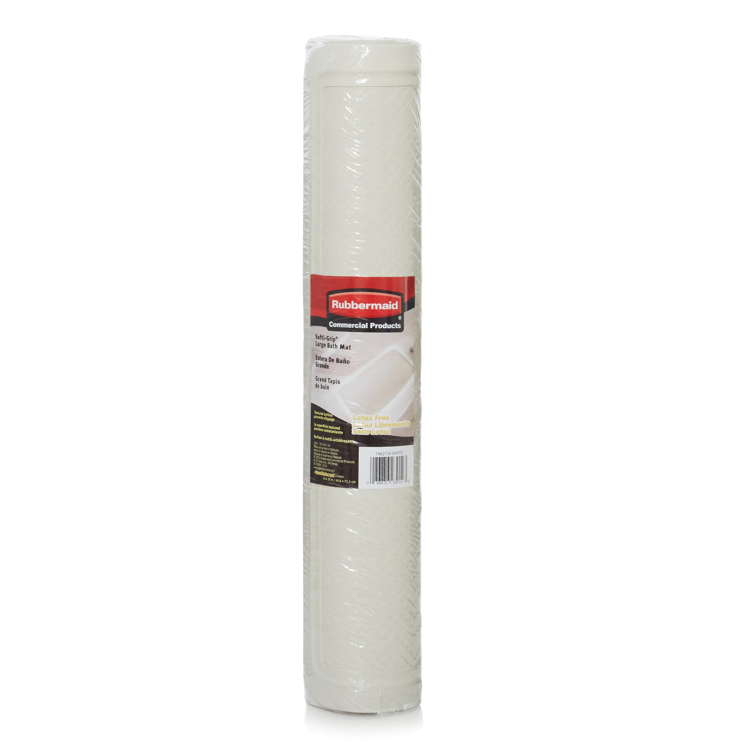 Rubbermaid Safti-Grip bordes inclinados para un mejor drenaje y limpieza