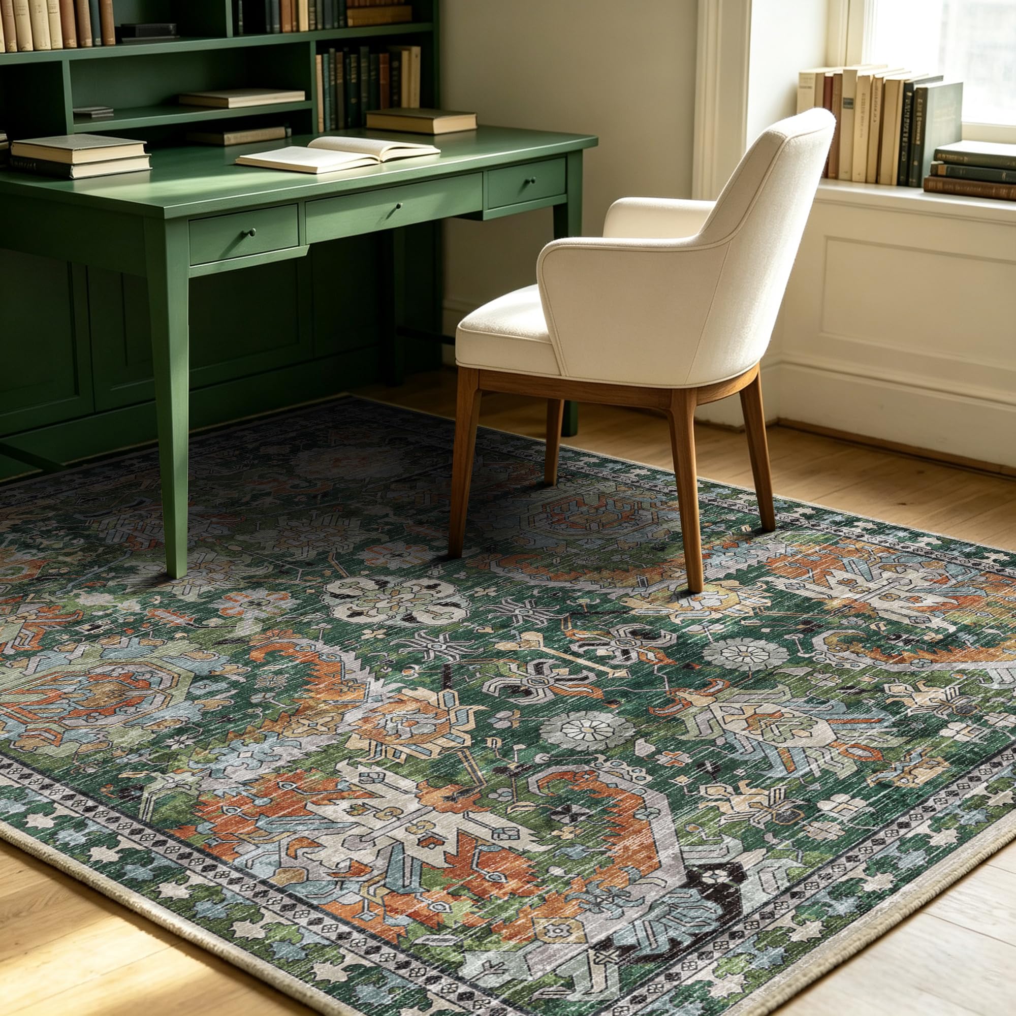 RUGSURE non-slip backing detail ensuring rug stays securely in place