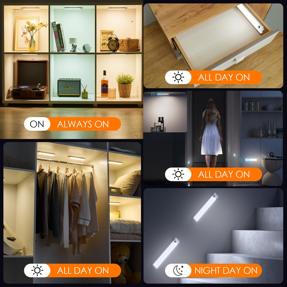 RUIKORING luz sobre estantería leyendo, iluminación ajustable para tareas