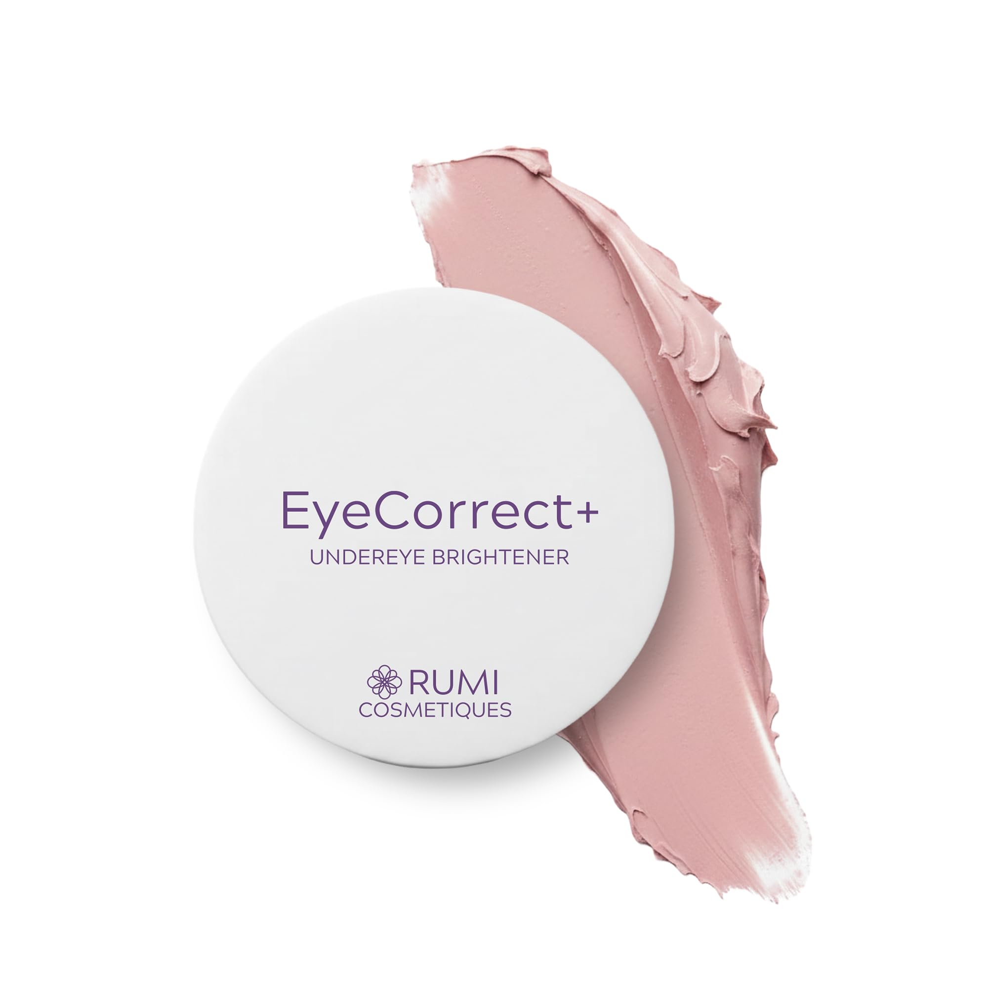 Rumi Cosmetiques frasco frontal mostrando diseño y beneficio iluminador