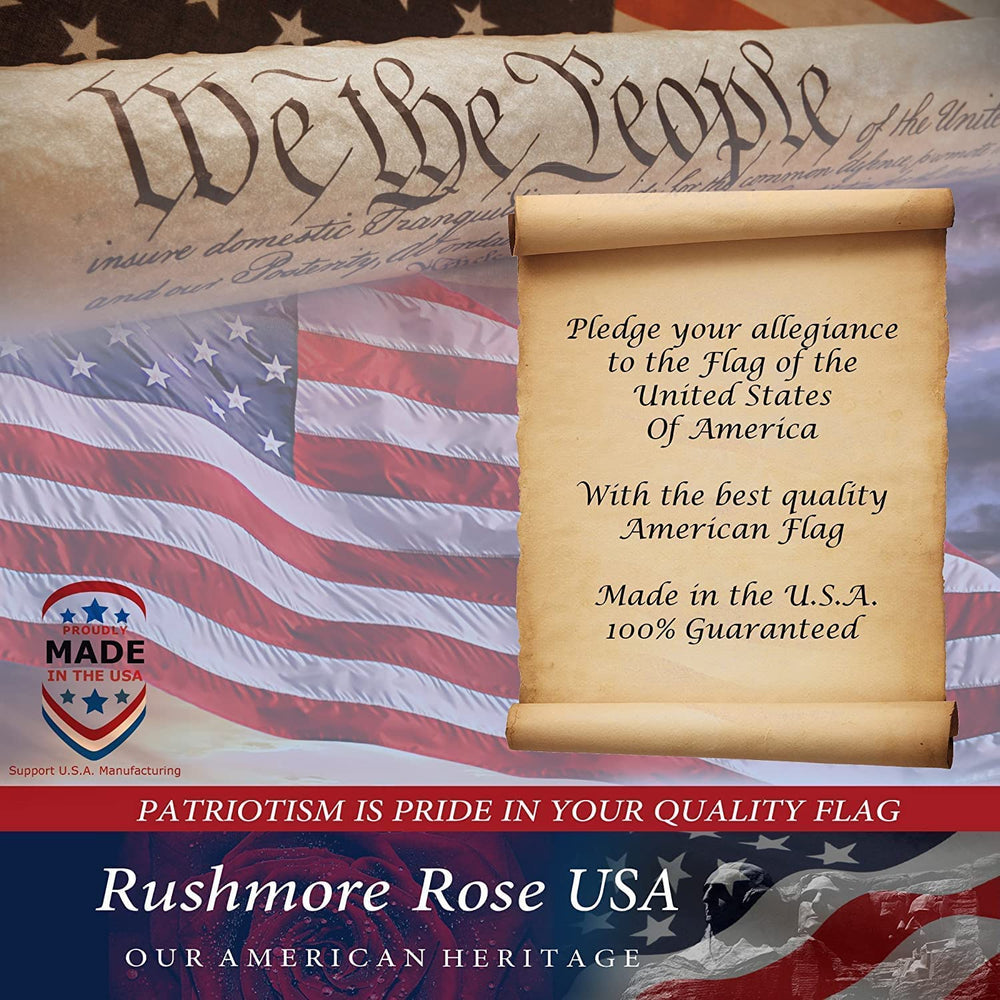 Rushmore Rose USA textura de nylon resistente que repele agua y seca rápidamente