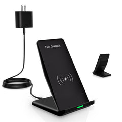 Rvelon charger stand front view showing sleek design and sturdy base for stable charging