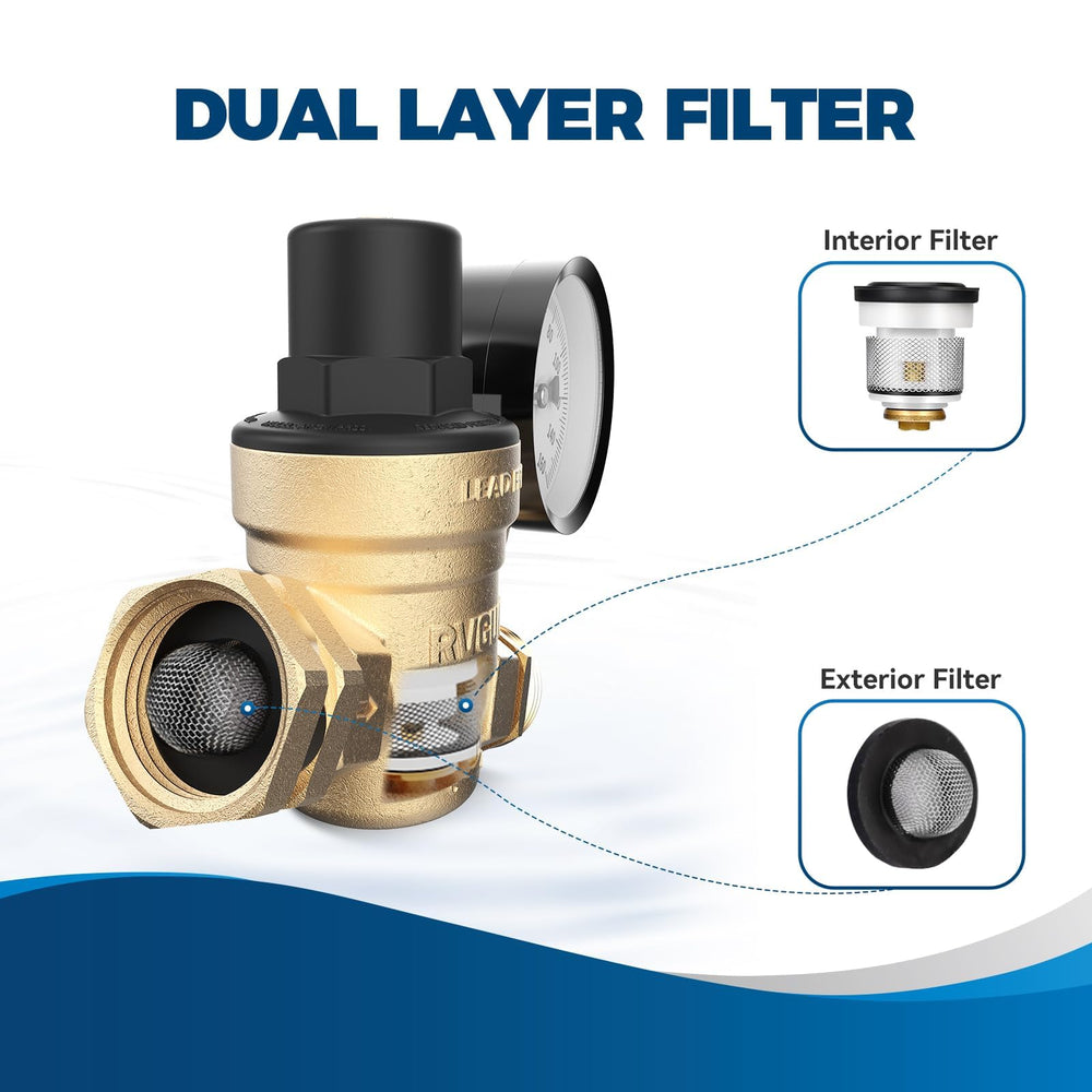 RVGUARD latón libre de plomo C46500 detalle de textura resistente