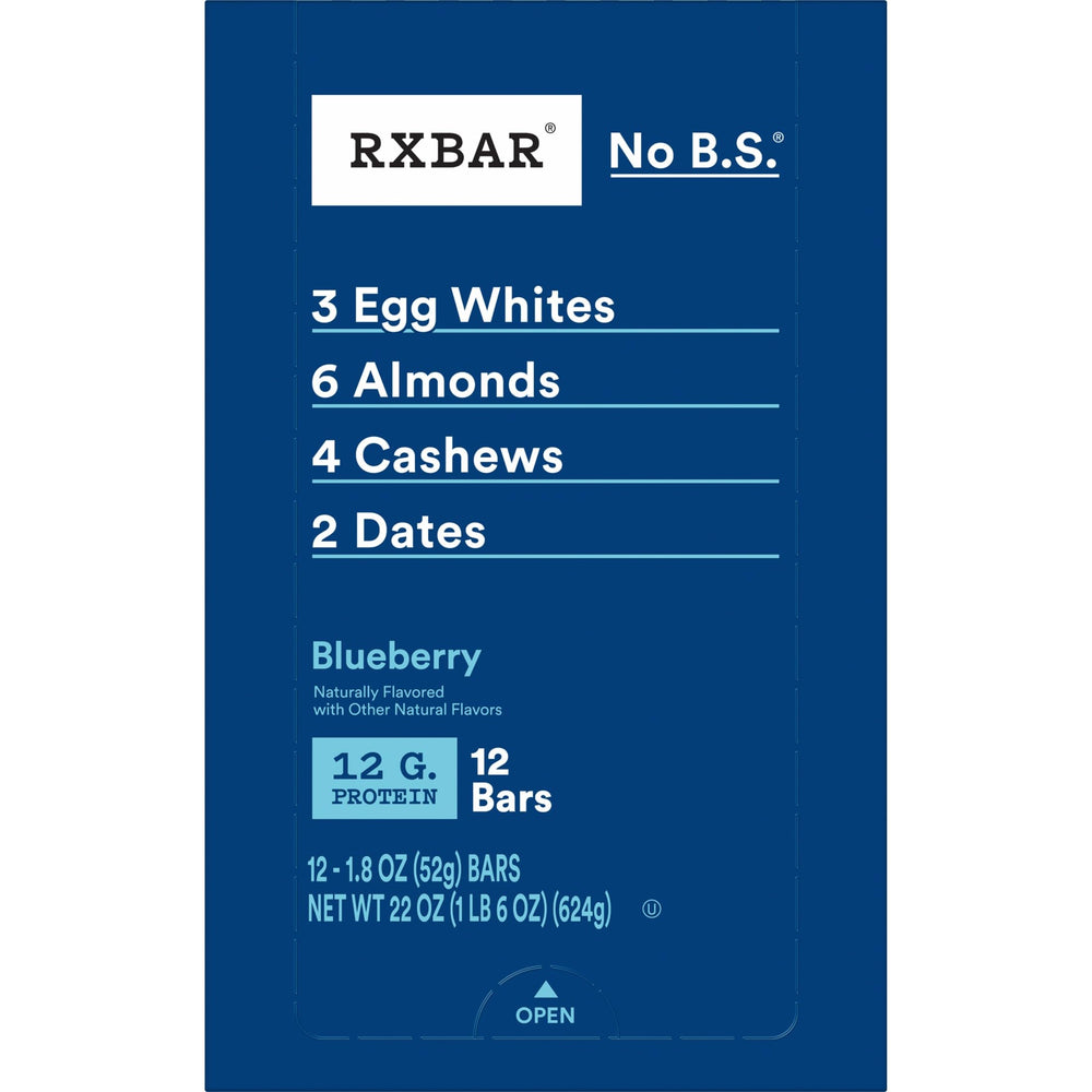 RXBAR barra dentro de una mochila urbana ideal para snack de viaje