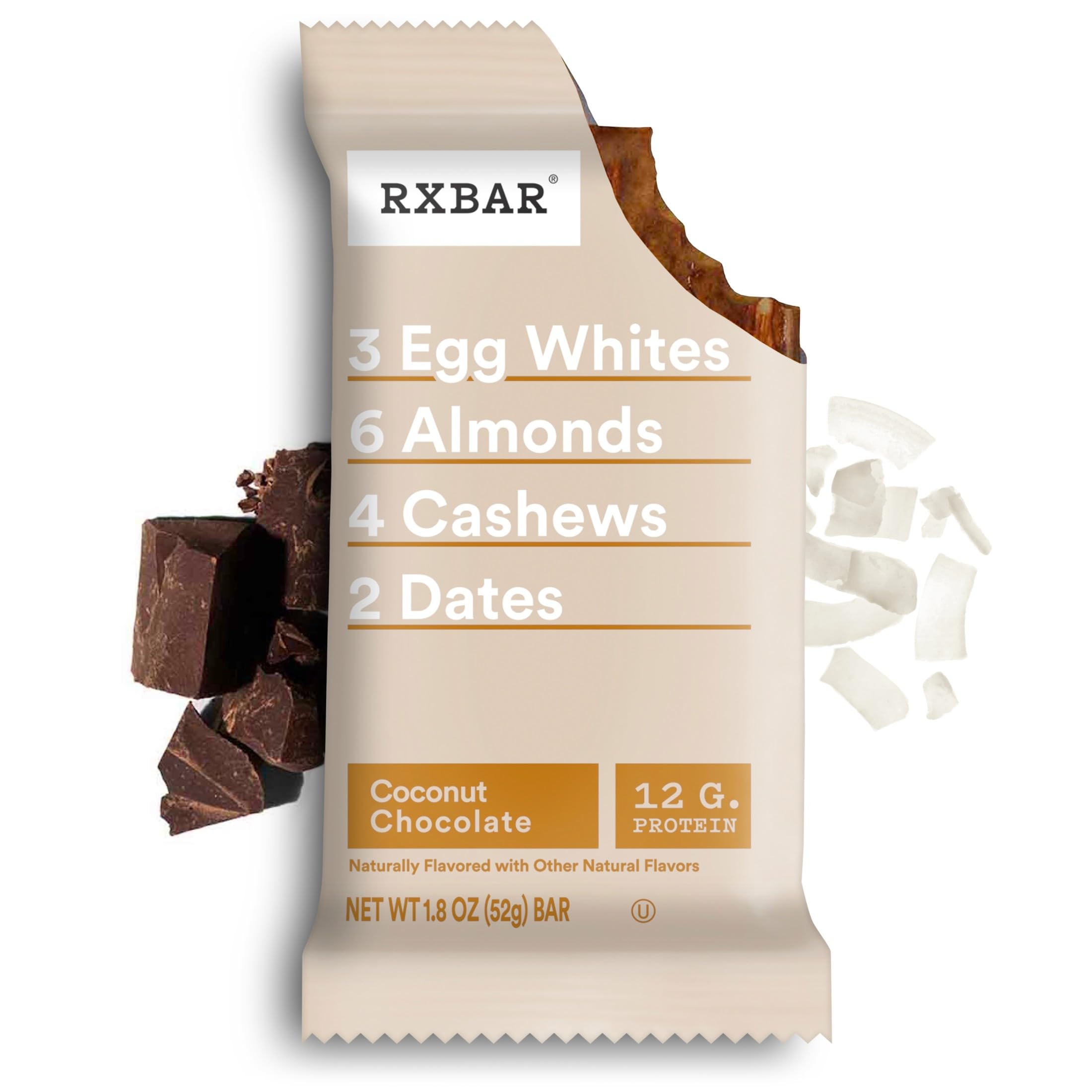 RXBAR barra en mochila durante actividad al aire libre, energía rápida