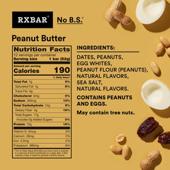 RXBAR barra desenvuelta mostrando textura y atractivo visual