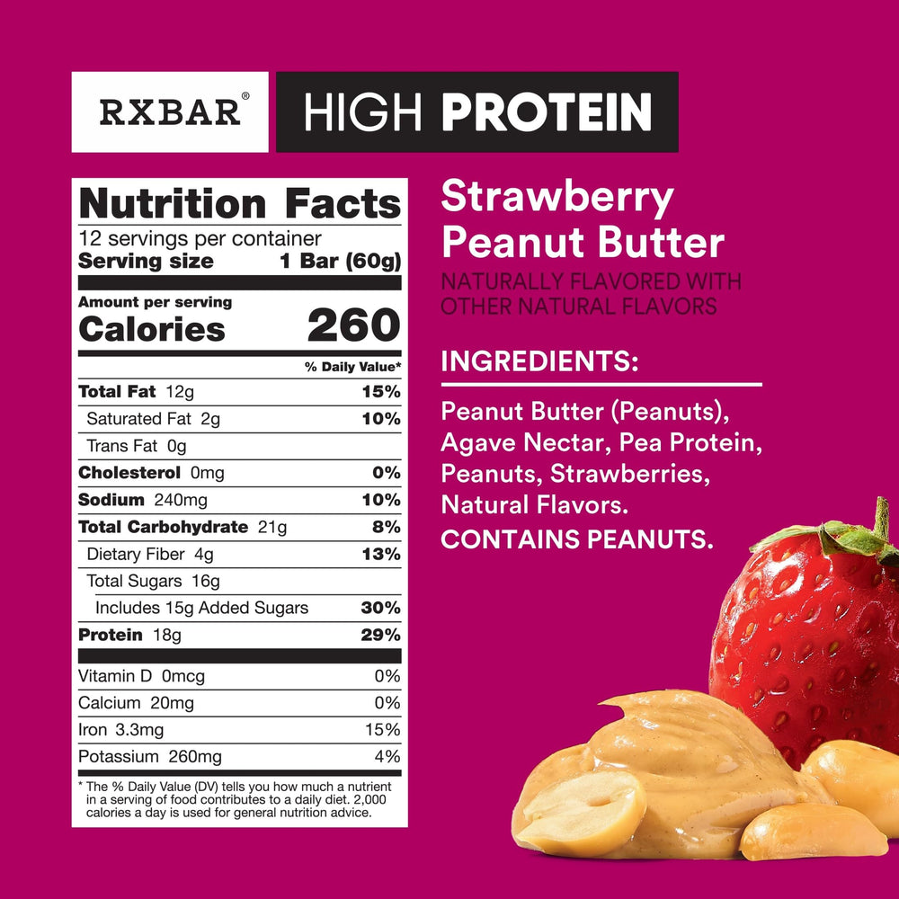 Primer plano de la textura interior de RXBAR mostrando masticabilidad y proteína vegetal