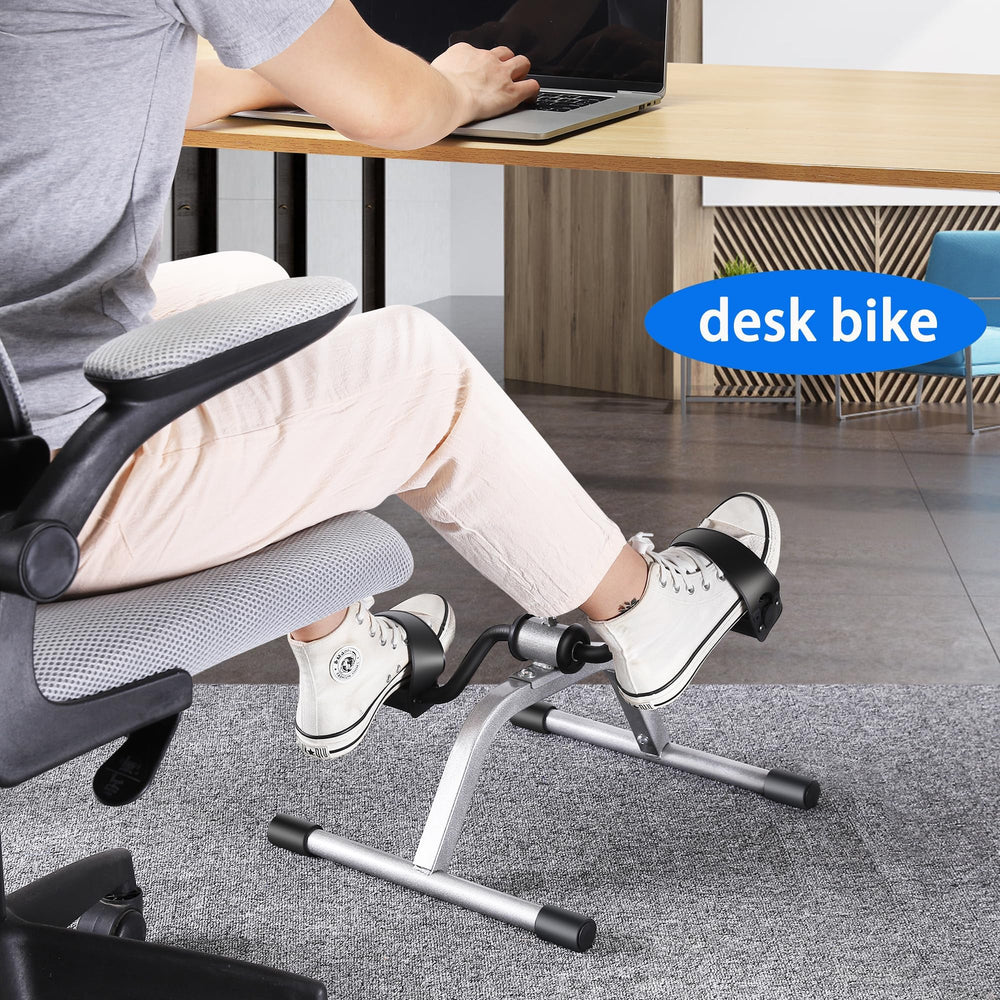 RYGEO compact bike stored under sofa demonstrating space saving benefit