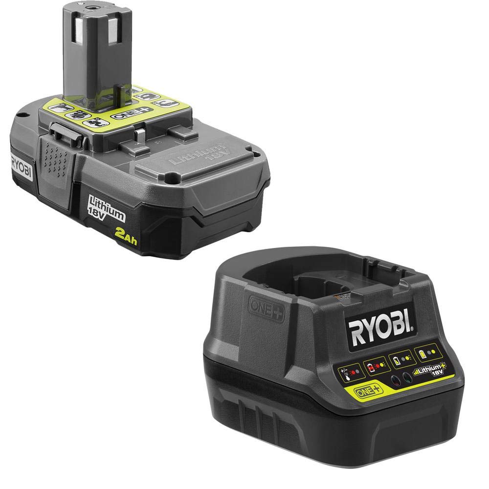 RYOBI P2850 en uso en jardín aplicando solución de forma uniforme