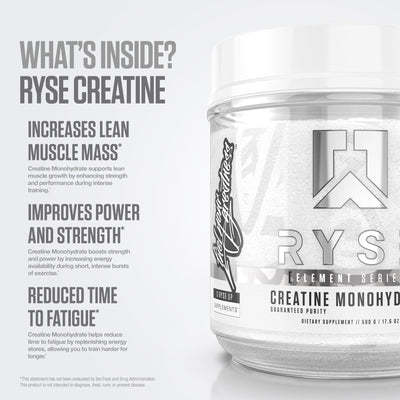 RYSE Up Supplements cucharada con porción exacta para dosificación precisa