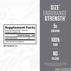 RYSE Up Supplements polvo sin sabor textura fina y pureza visible