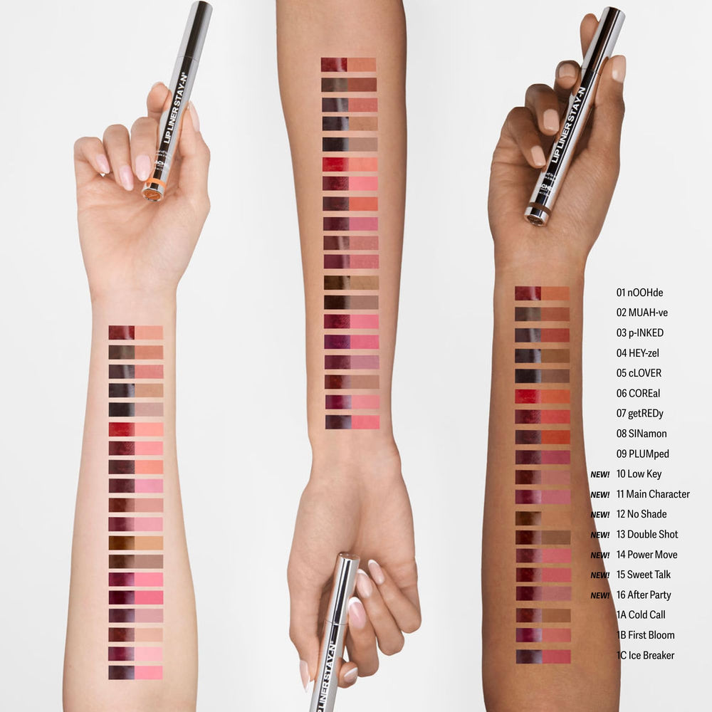 Sacheu primerísimo plano del tinte deja labios uniformes