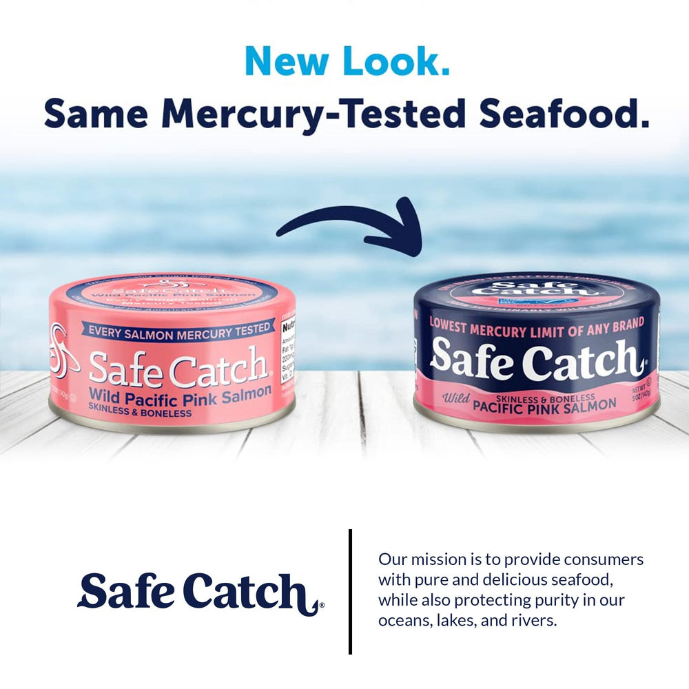 Safe Catch en cocina doméstica estilo de vida, comida rápida saludable