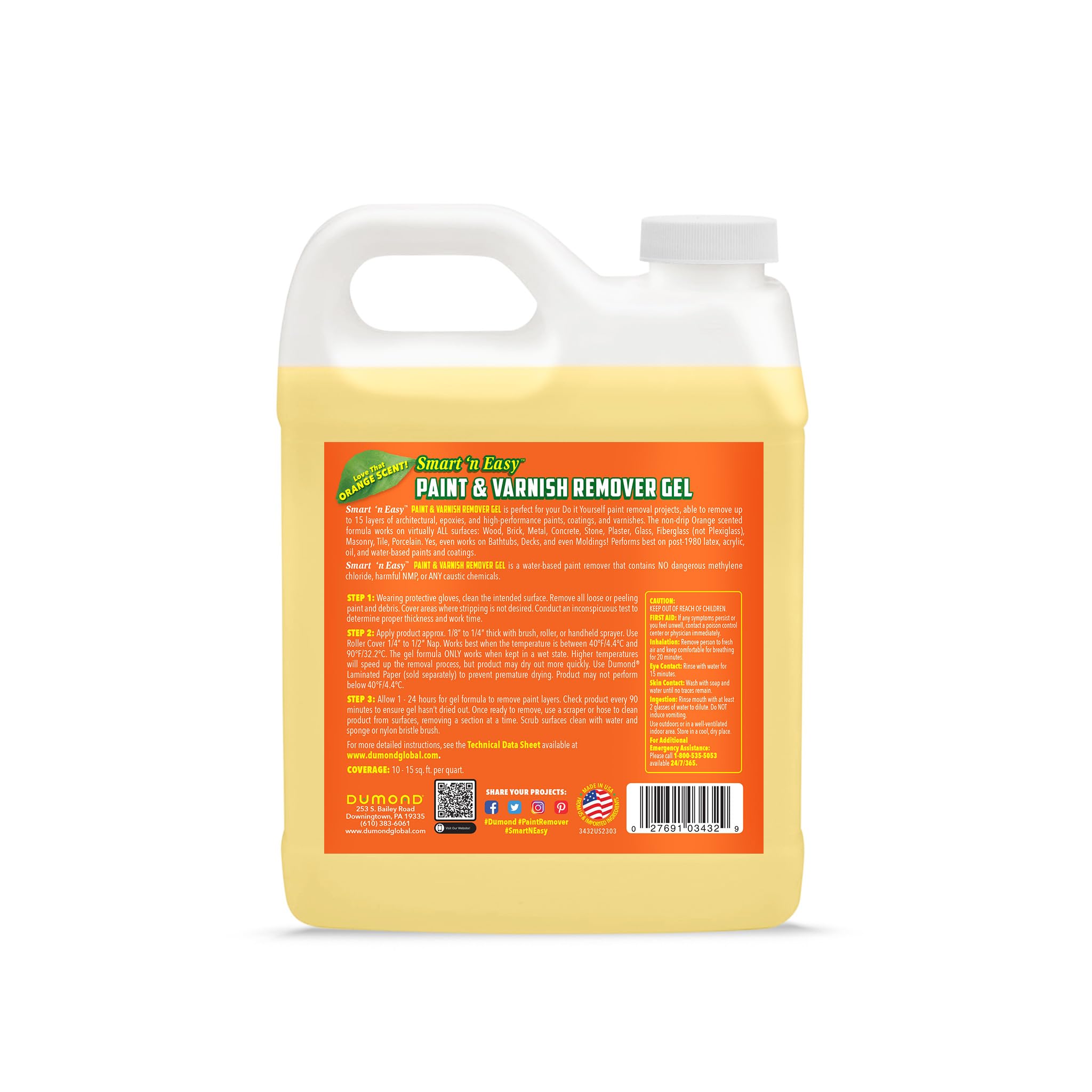 Safe 'n Easy textura del gel en primer plano para aplicación controlada