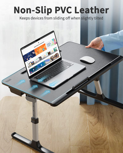 SAIJI open drawer with laptop stopper and detachable mouse pad organized