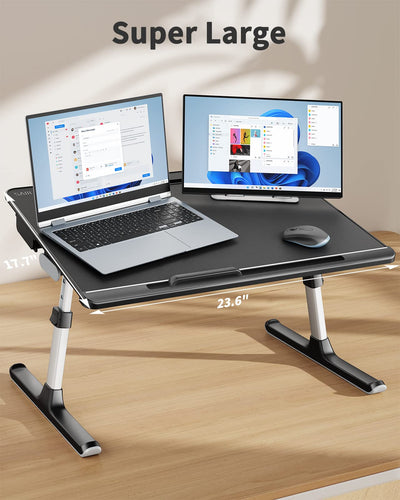SAIJI close-up of tilt clamps and angle adjustment for ergonomic use